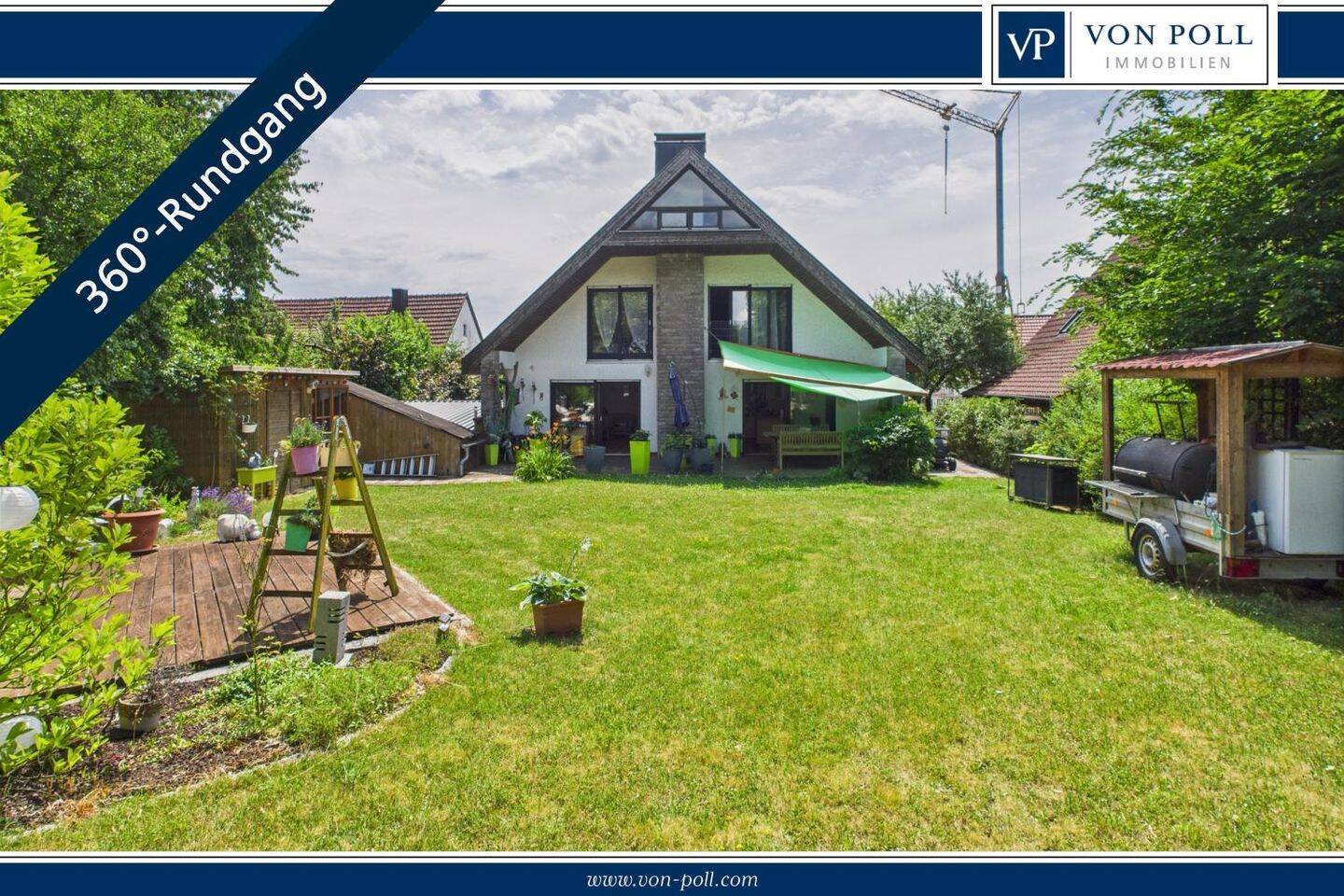 Familiendomizil mit wunderschönem, ruhigem Gartengrundstück und mit vermietbarer Einliegerwohnung, 97488 Stadtlauringen