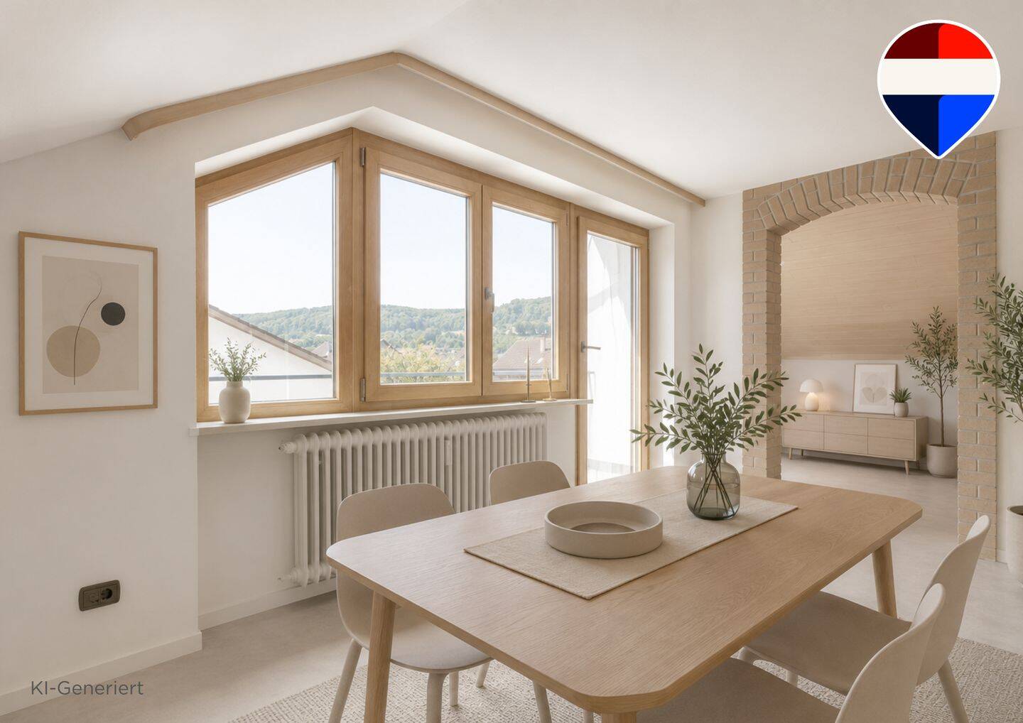 3,5-Zimmer Dachwohnung mit Klimaanlage – Sofort bezugsfrei in Lauchringen, 79787 Lauchringen