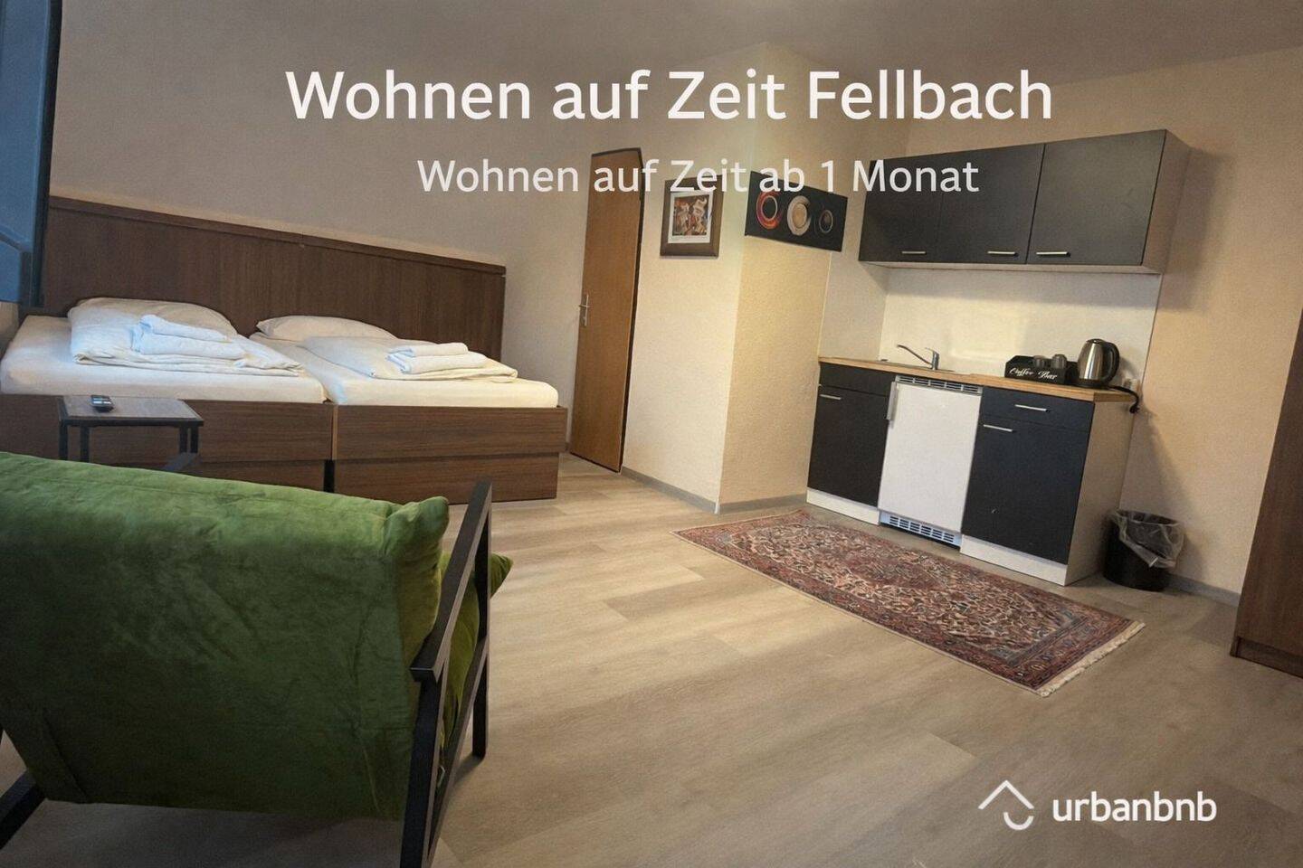Zeitwohnen Fellbach – Möbliertes Apartment ab 1 Monat, 70736 Fellbach