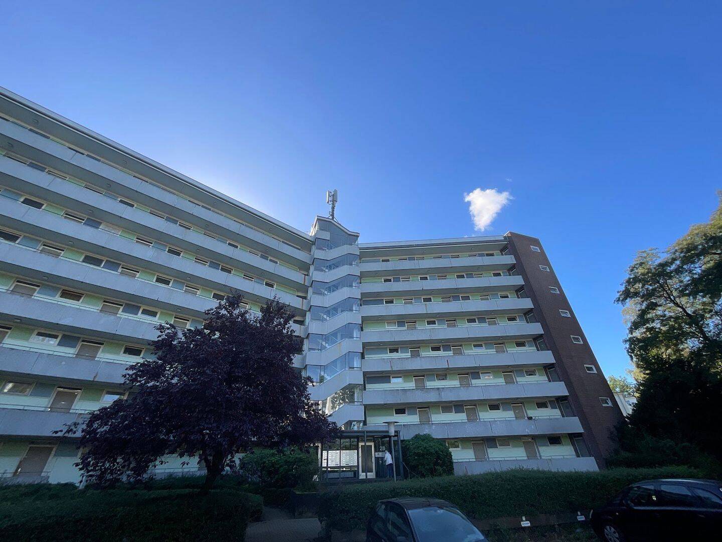Frisch renovierte 1 Zimmer-Wohnung mit modernem Duschbad und Balkon, 22417 Hamburg (Hamburg-Nord Hummelsbüttel Langenhorn)