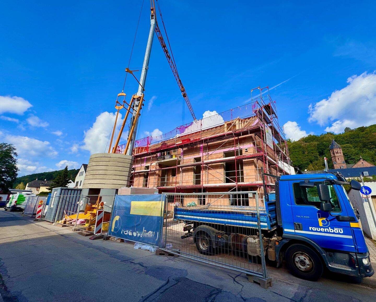 Rohbau fast fertiggestellt – 2ZKB-Neubau-Eigentumswohnung mit Terrasse, Erdgeschoss, barrierefreier, rollstuhlgerechter Zugang, ca. 61,25 m2, Bezug ca, 54293 Trier