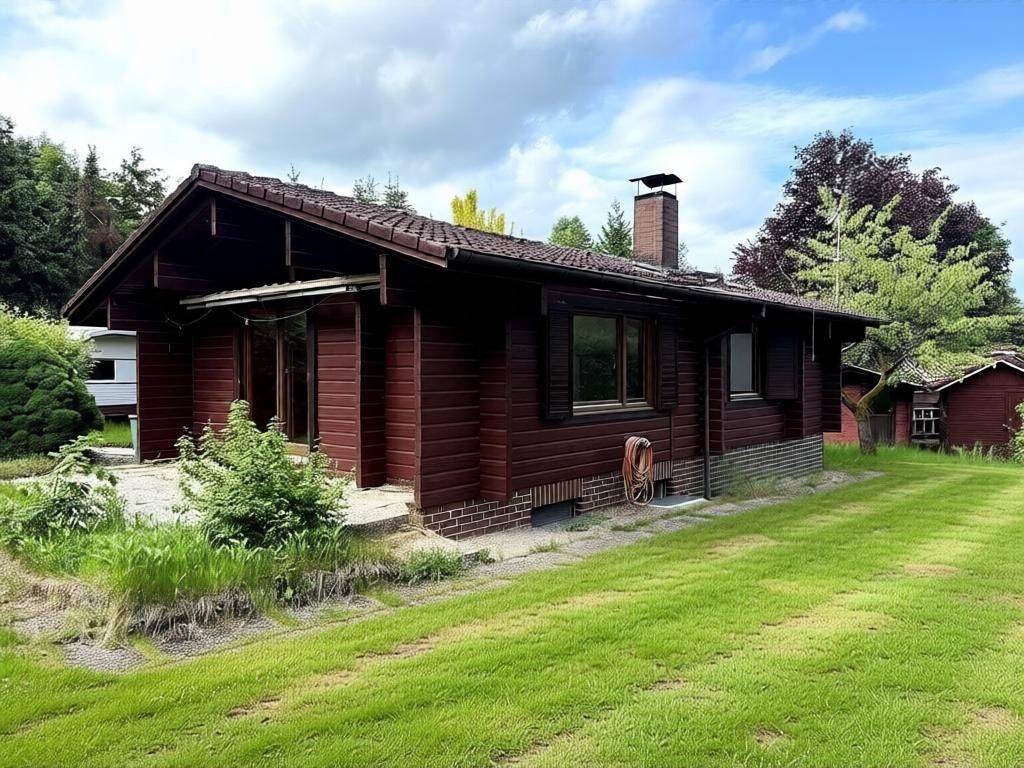 Ferienhaus im Grünen, mit großem Garten und Kachelofen bei Bleckede, 21354 Bleckede