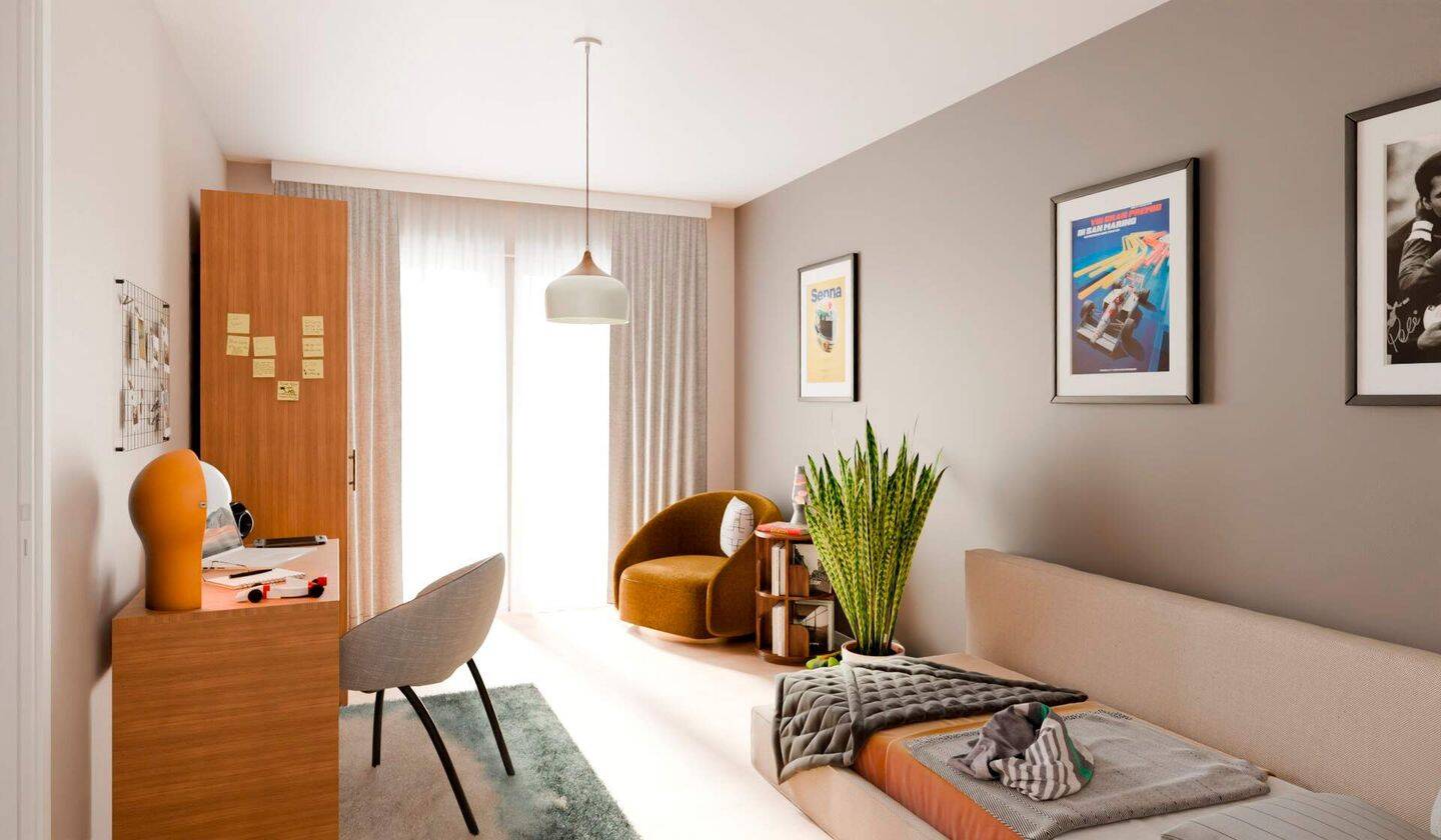 Barrierefreie Erdgeschosswohnung mit Terrase und Gartenanteil zum Innenhof sowie Loggia, 40597 Düsseldorf (Benrath Hassels Urdenbach)