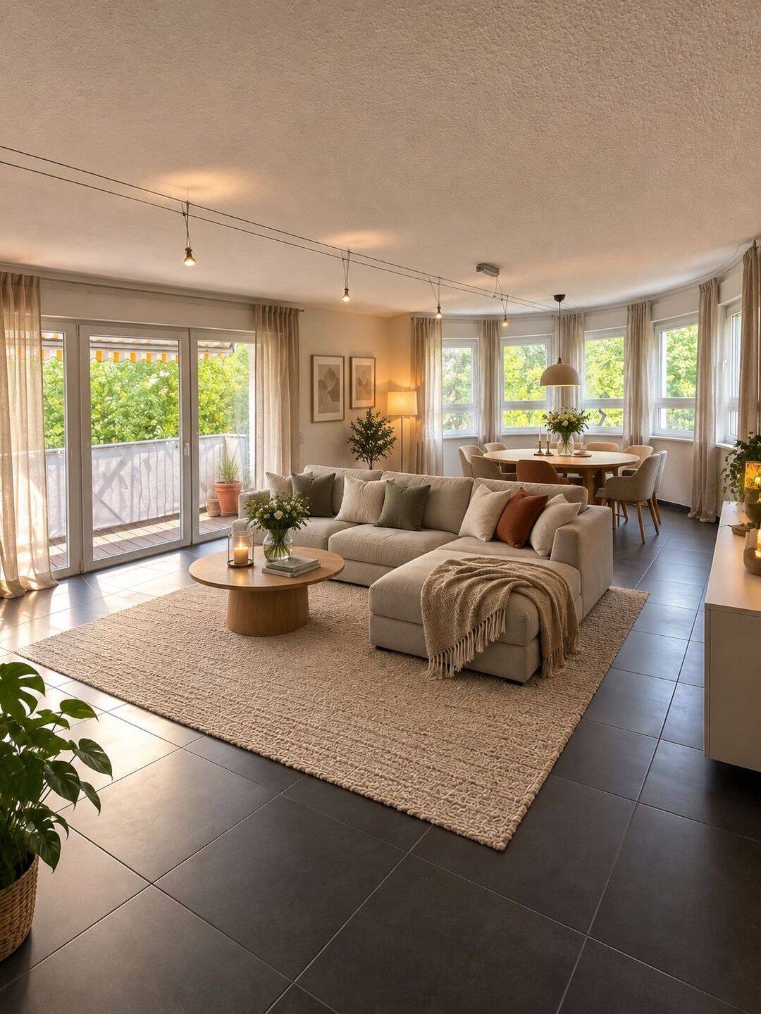 100 m2 Wohnung in zentraler Lage in St. Johann mit Balkon und Stellplätzen zu vermieten, 66111 Saarbrücken