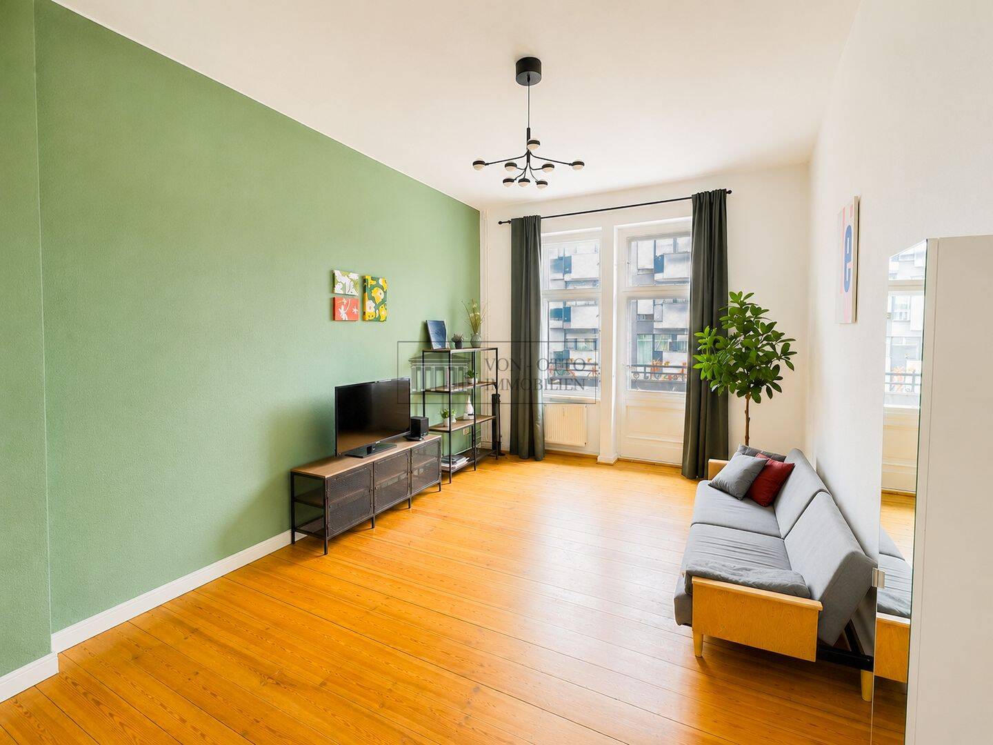 Berlin-Friedrichshain: helle 2-Zimmer-Wohnung mit Balkon nahe der Spree, 10245 Berlin (Friedrichshain-Kreuzberg Friedrichshain)
