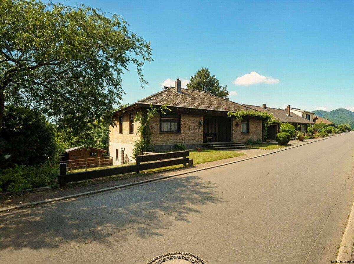 Bungalow mit Einliegerwohnung – Wohnen mit viel Platz und Garten, 76857 Albersweiler (Taubensuhl)