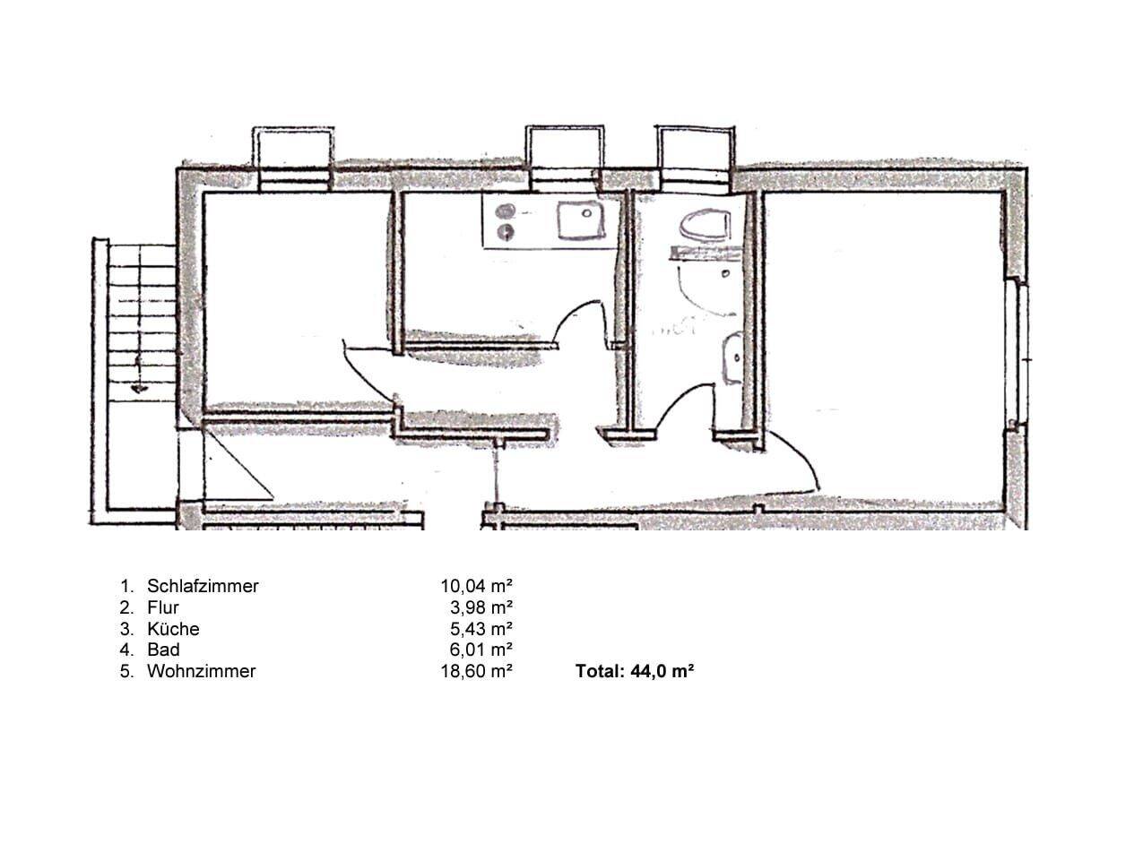 Mietwohnung, 2 Zimmer, 44 m², in Timmendorfer Strand, 23669 Timmendorfer Strand