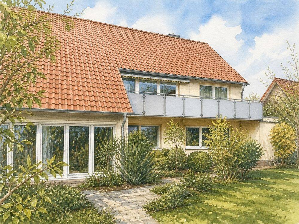 vermietete  3-Zimmerwohnung mit großen Balkon in einem 3-Familienhaus in guter ruhiger Lage von Osnabrück zum super Preis, 49086 Osnabrück (Darum Gretesch Lüstringen Voxtrup Widukindland)