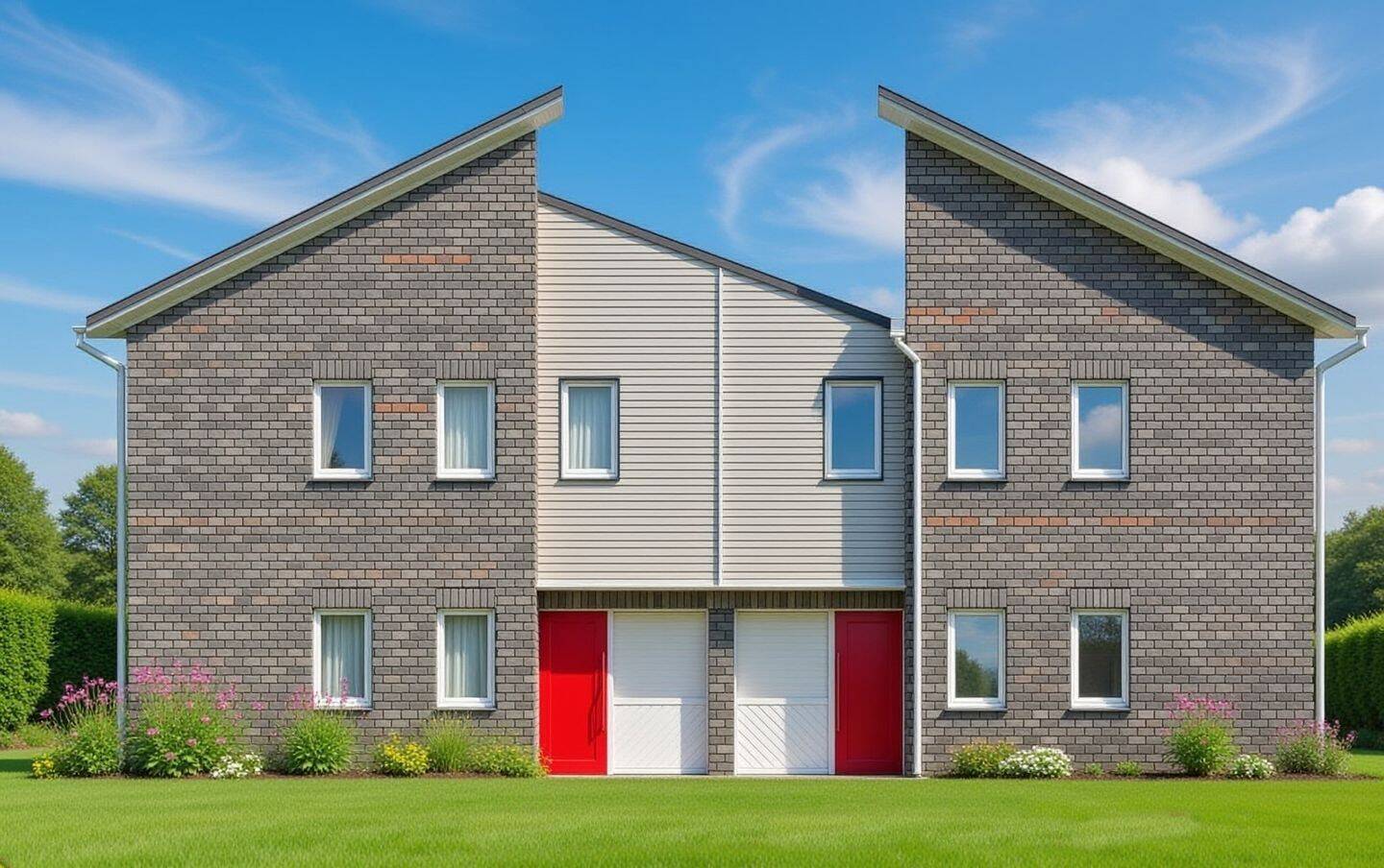 Moderne Doppelhaushälften in Nordhorn – Wohnen in Tierparknähe, 48531 Nordhorn