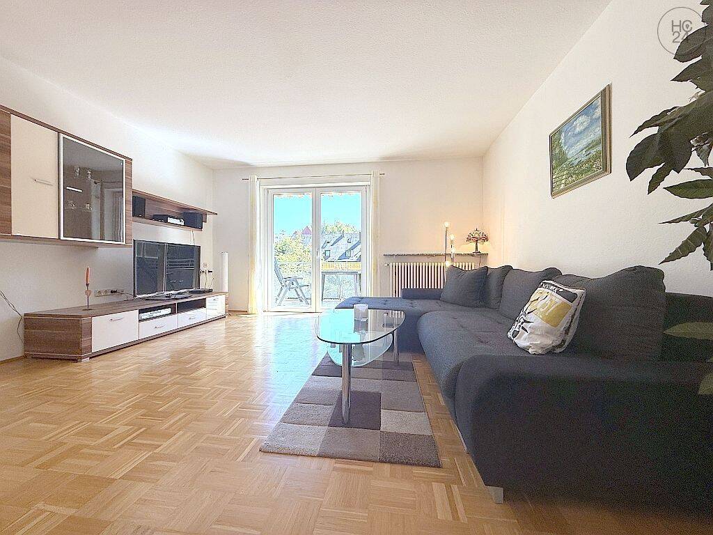 Schön möblierte 3-Zimmer Wohnung mit WLAN und Balkon in Nürnberg St.-Johannis, 90419 Nürnberg (Kleinweidenmühle Sankt Johannis)
