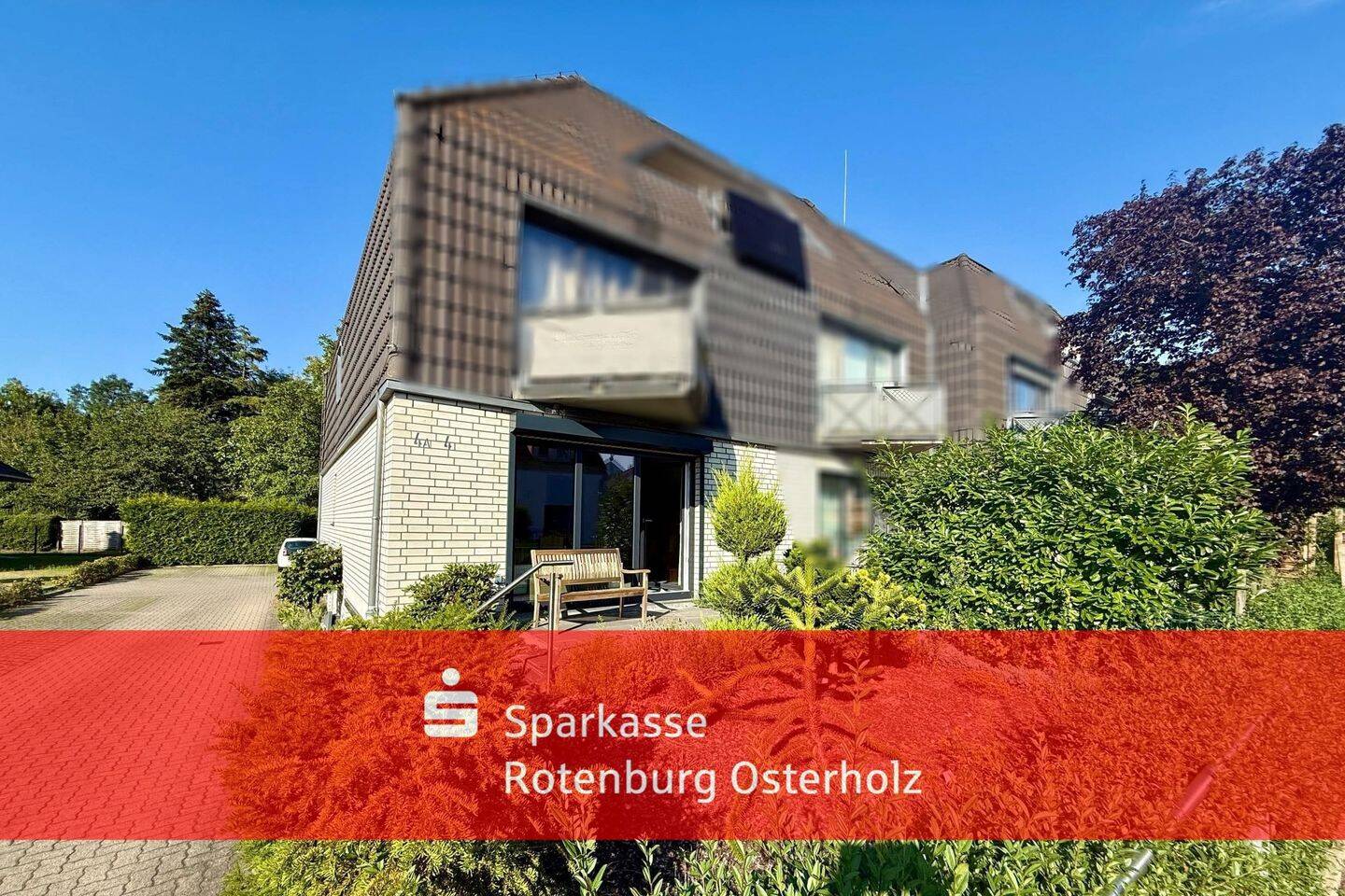 Gut geschnittene Eigentumswohnung mit Terrasse, Garten und Stellplatz, 28865 Lilienthal