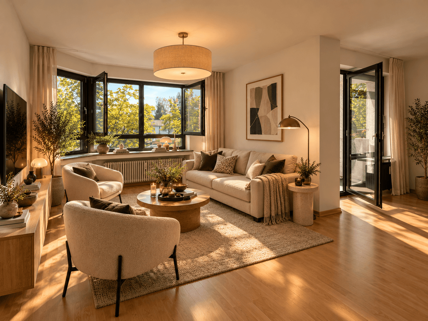 2 Zimmer, die sich wie 3 anfühlen – helles Zuhause mit sonnigem Balkon in München, 81375 München (Hadern)