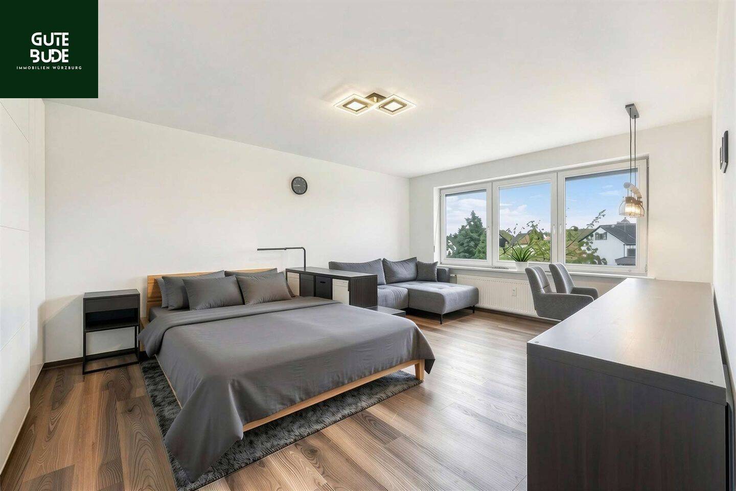 Sanierte 1-Zimmer-Wohnung mit EBK & Stellplatz – sofort verfügbar!, 97076 Würzburg (Grombühl Lengfeld)