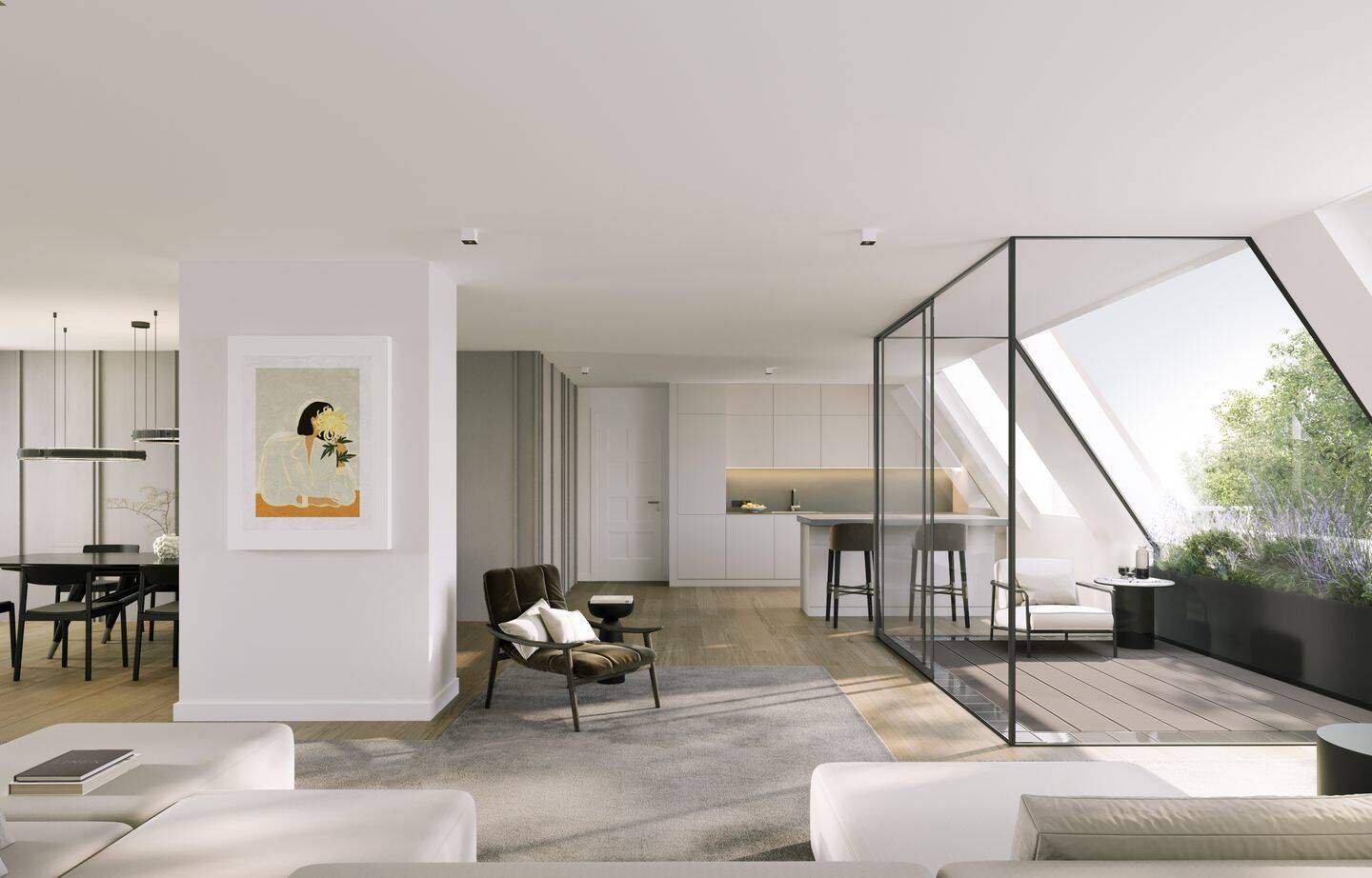 DG-Maisonettewohnung mit Dachterrasse, 80634 München (Neuhausen-Nymphenburg)