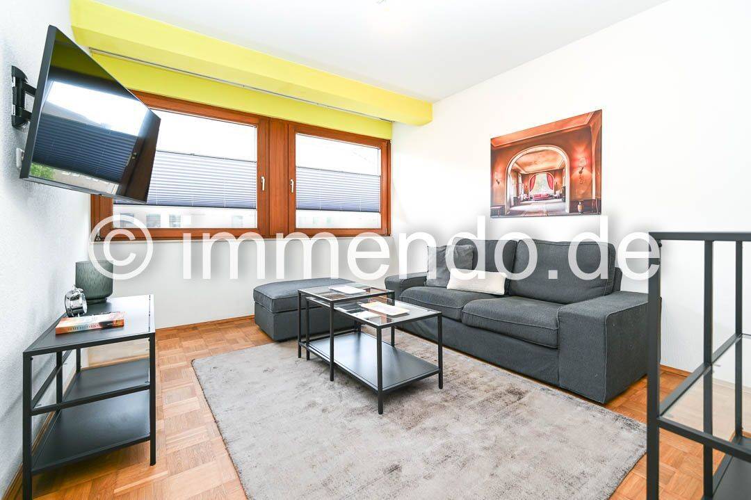 City, sehr schöne, modern möblierte Wohnung mit 2 Schlafzimmern in top zentraler Lage, 47051 Duisburg (Altstadt Dellviertel Duissern Kaßlerfeld)