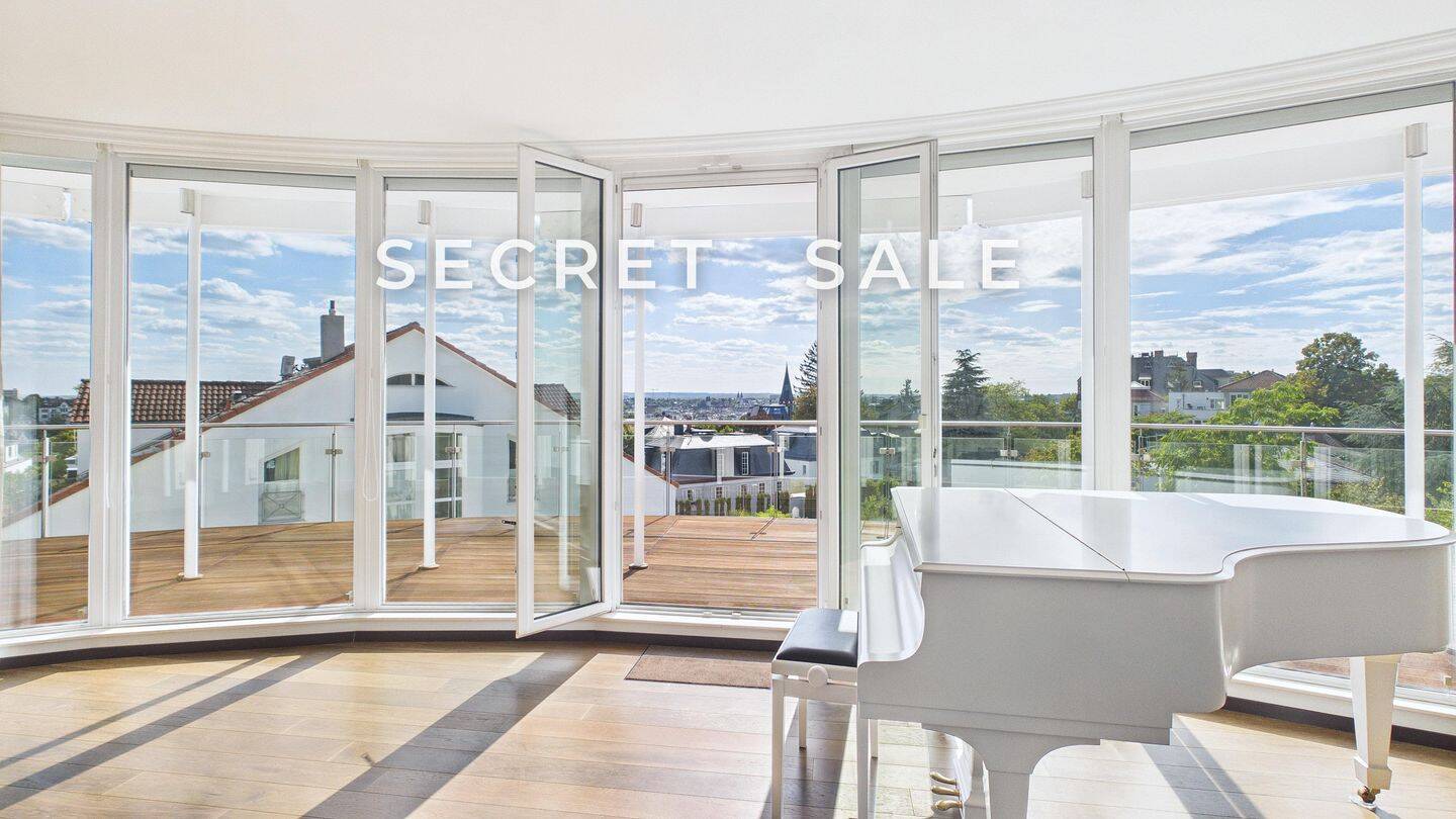 Secret Sale: Penthouse über den Dächern Wiesbadens – über 300 m² Wohnfläche in bester Wohnlage, 65193 Wiesbaden (Sonnenberg Wiesbaden)