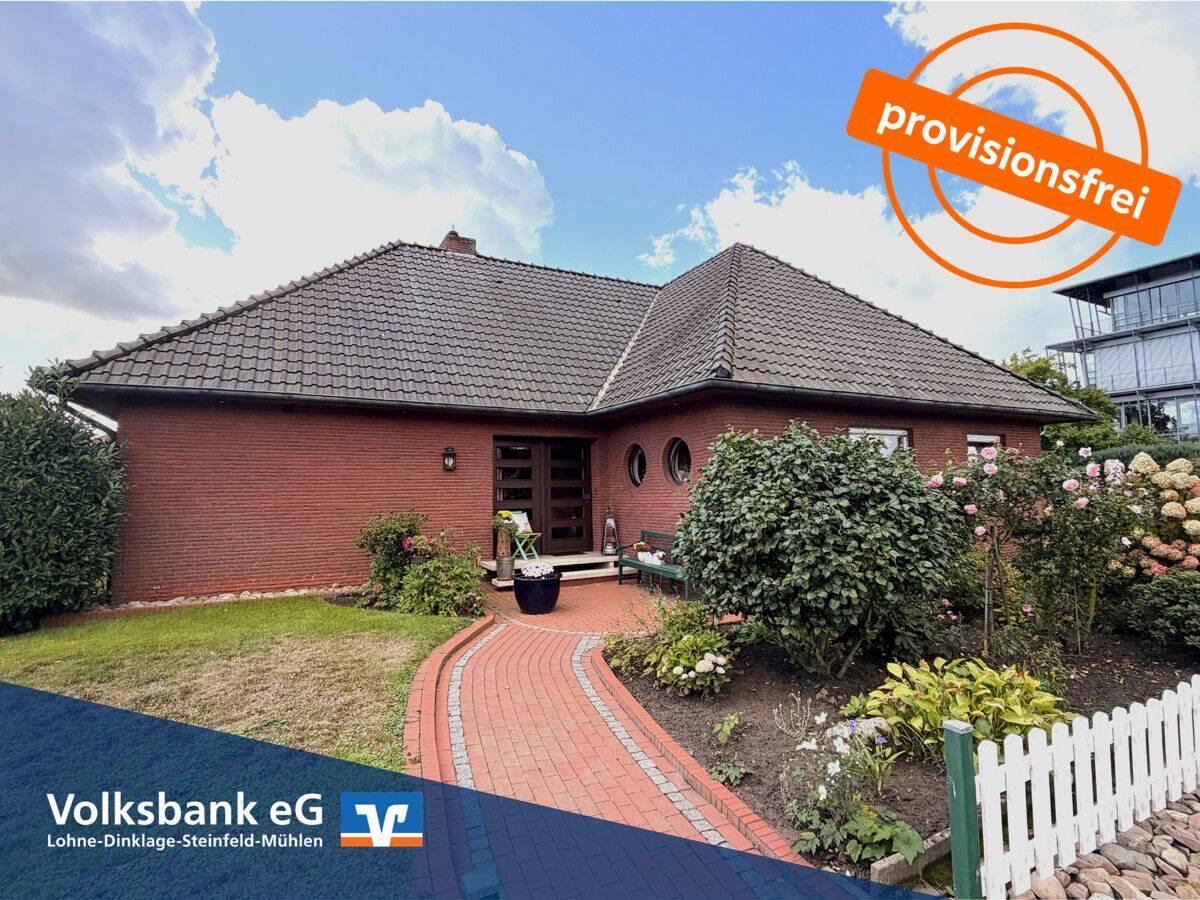 Wohnen auf einer Ebene mit Perspektive! Gepflegter Bungalow in zentraler Lage von Dinklage, 49413 Dinklage