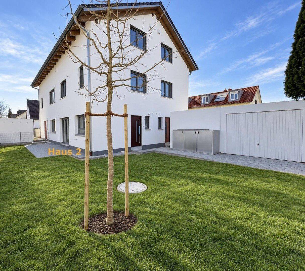 Effizienzhaus Bj. 2023 (A+, nur 17kWh) 6-Zi. in Schwabing-Freimann, großer Garten, 80939 München (Milbertshofen-Am Hart Schwabing-Freimann)