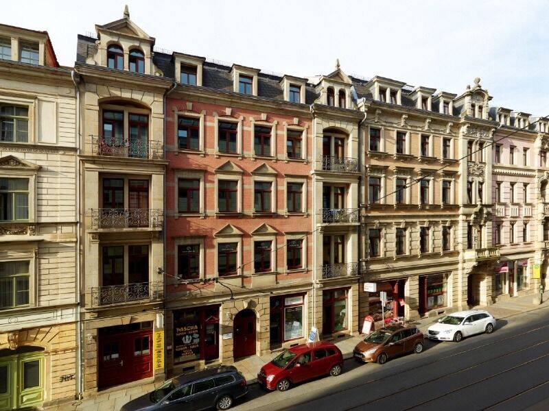Kulturgenuss um die Ecke! Schöne 4-Zimmerwohnung mit Balkon und Galeriebereich, 1067 Dresden (Friedrichstadt Innere Altstadt Wilsdruffer Vorstadt/Seevorstadt-West)