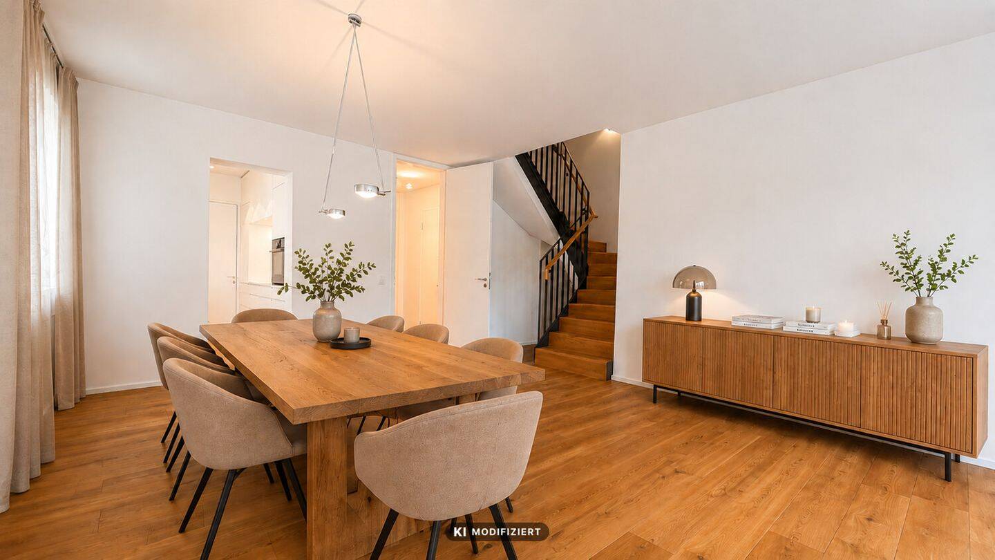 Hochwertig ausgestattete Maisonette mit Loggia und Garten, 60311 Frankfurt am Main (Altstadt Innenstadt)