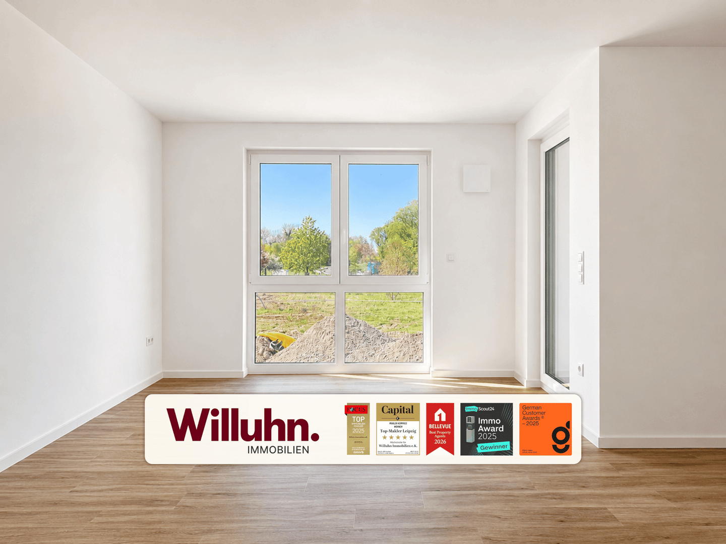 Erstbezug! Balkon | Duschbad | Stellplatz | Lift | Fußbodenheizung | Außenjalousien, 4509 Delitzsch