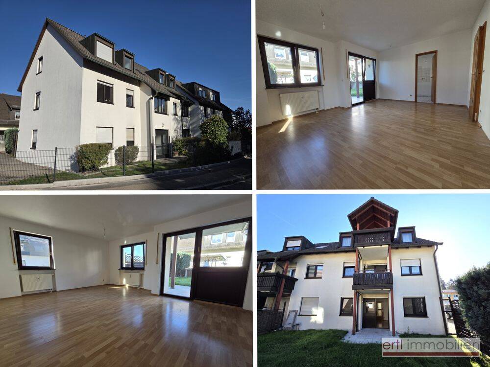 ** Schöne Lage ** Schöne Wohnung ** 2 Zi-EG mit Terrasse und Stellplatz – sofort bezugsfähig, 90537 Feucht