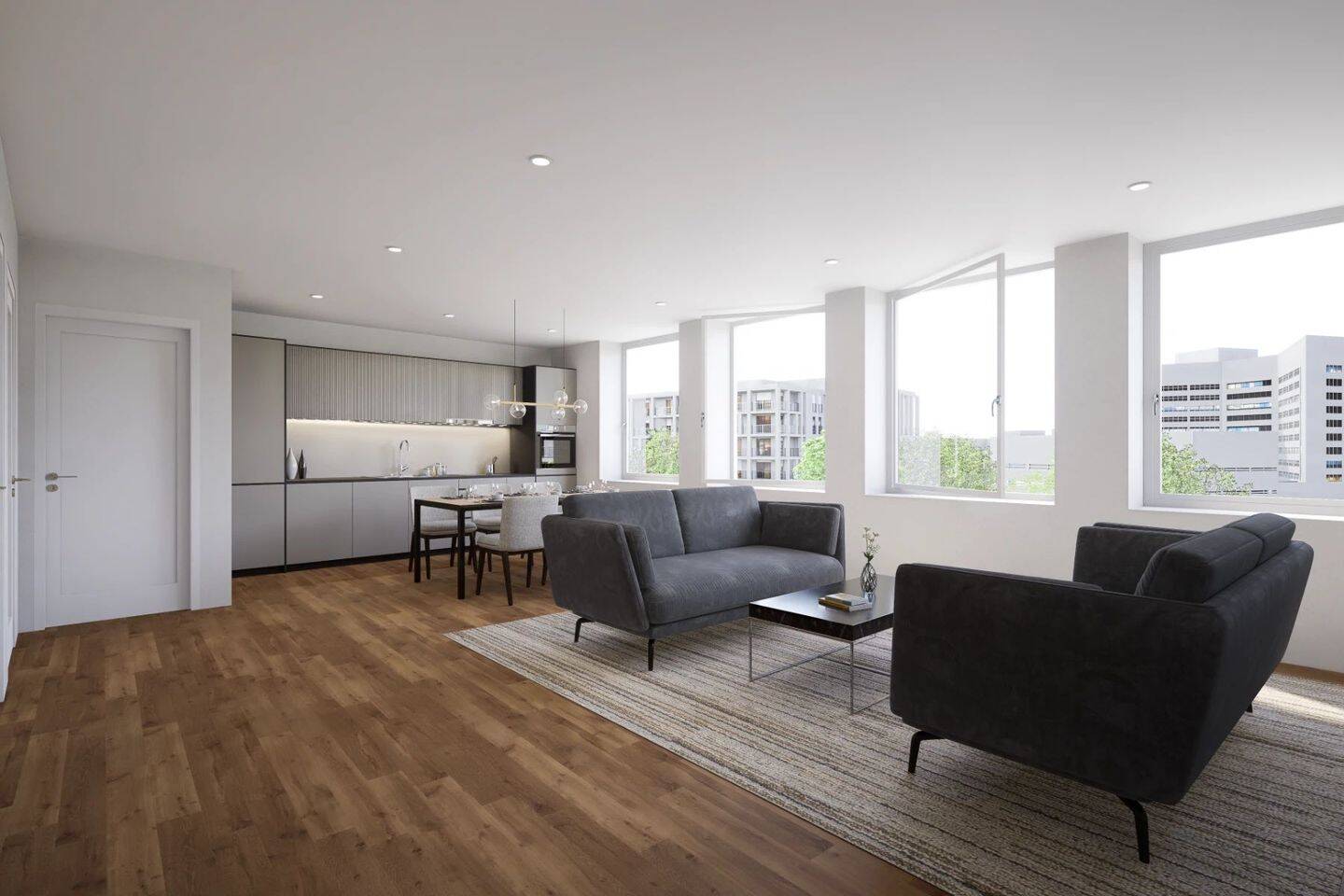 Großzügig geschnittene 2-Zimmer-Wohnung im Herzen von Düsseldorf, 40210 Düsseldorf (Friedrichstadt Stadtmitte)