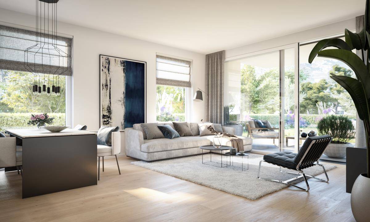 FORMHAUS | Im Bau! Reduziert und elegant. Zeitlose Garten-Eigentumswohnung., 81245 München (Aubing-Lochhausen-Langwied Pasing-Obermenzing)