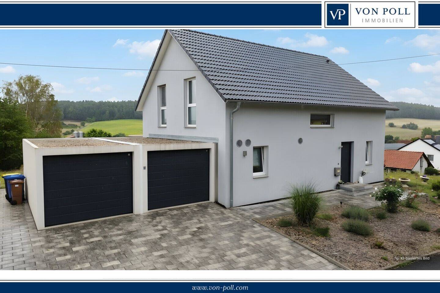 Stilvolles Einfamilienhaus mit Weitblick, moderner Ausstattung und überdachter Terrasse, 96176 Pfarrweisach