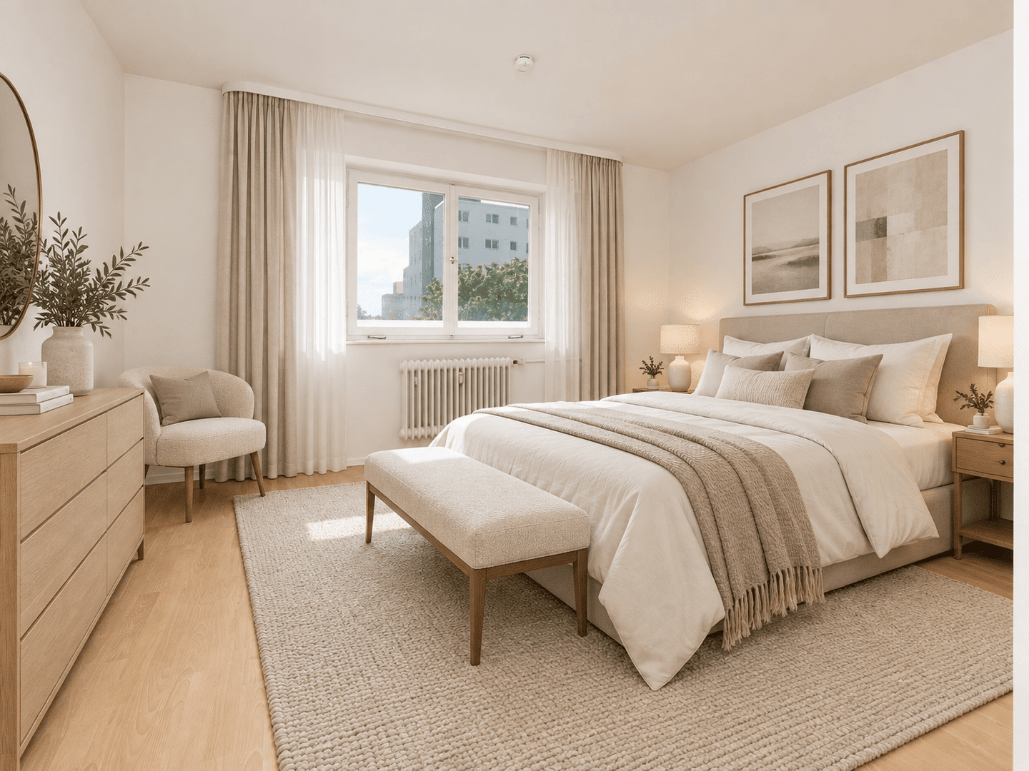 Großzügige 2-Zimmer-Wohnung mit Balkon und Aufzug, 13591 Berlin (Spandau Falkenhagener Feld Kolonie Gartenbauverein Staaken Staaken)