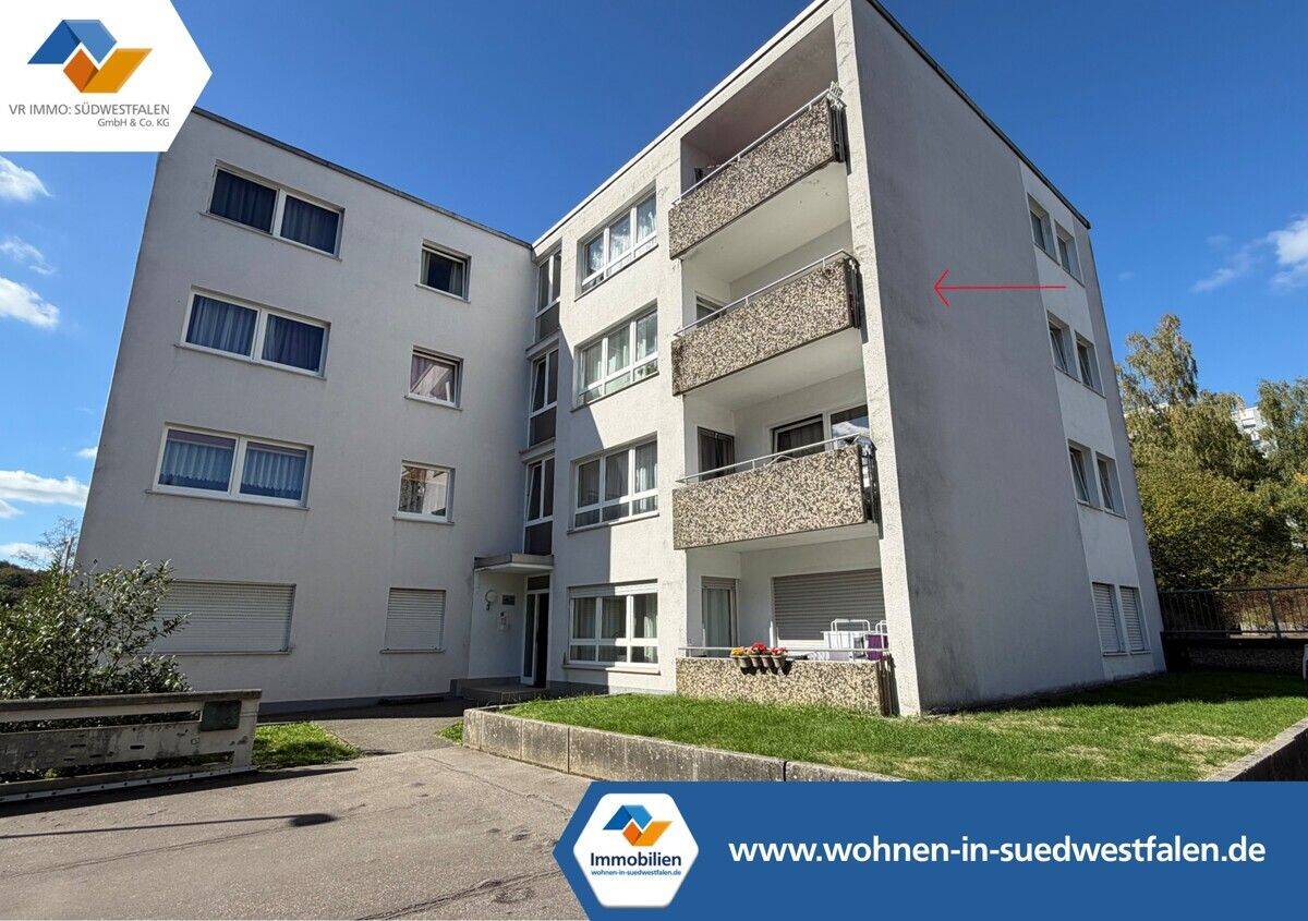 Großzügige 4-Zimmer-Eigentumswohnung mit Balkon in stadtnaher Lage von Siegen!, 57072 Siegen