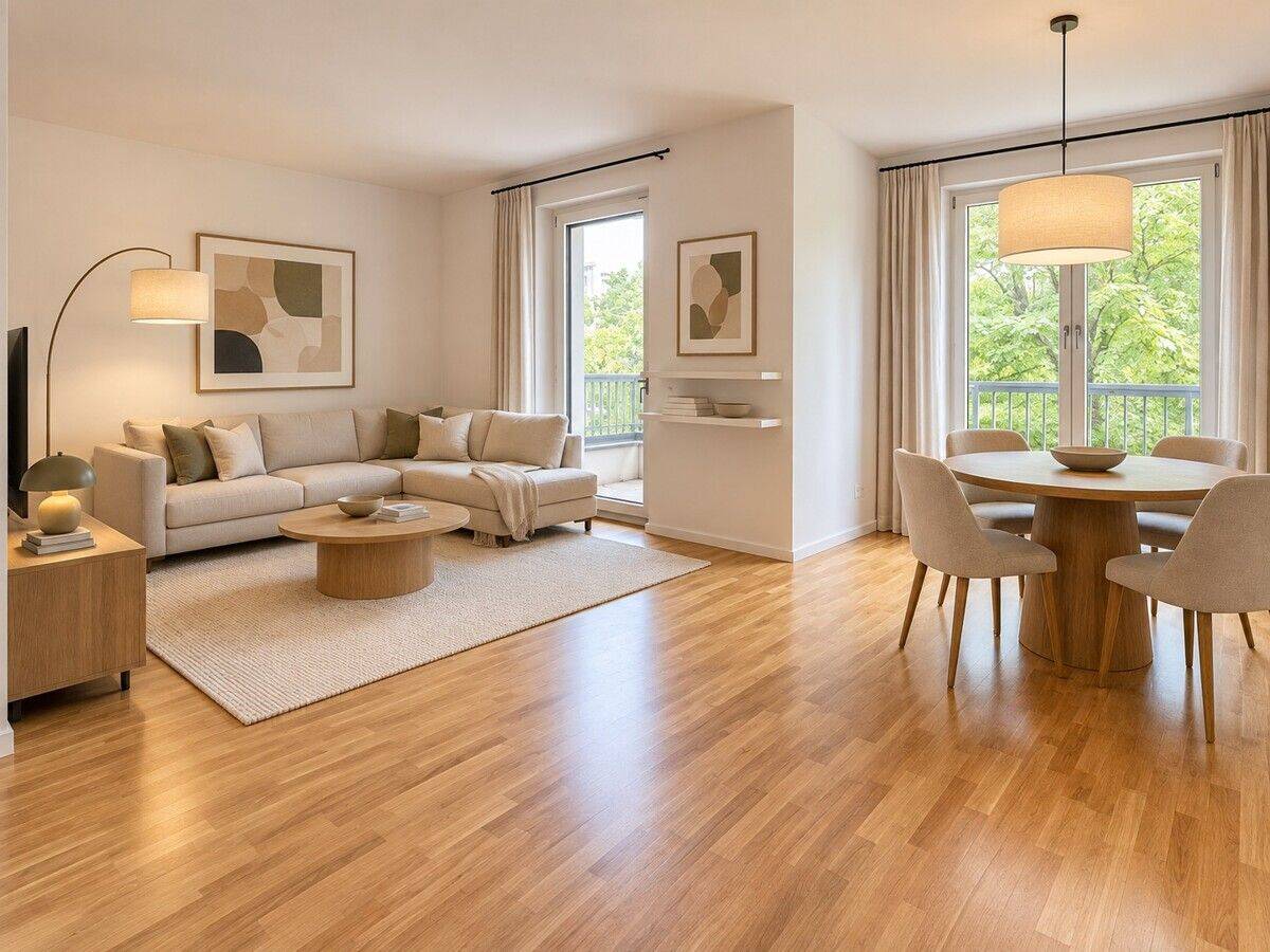Elegante 2-Zimmer-Wohnung mit Loggia und Balkon in bester Lage in City West, 10785 Berlin (Mitte Kreuzberg Schöneberg Tiergarten)