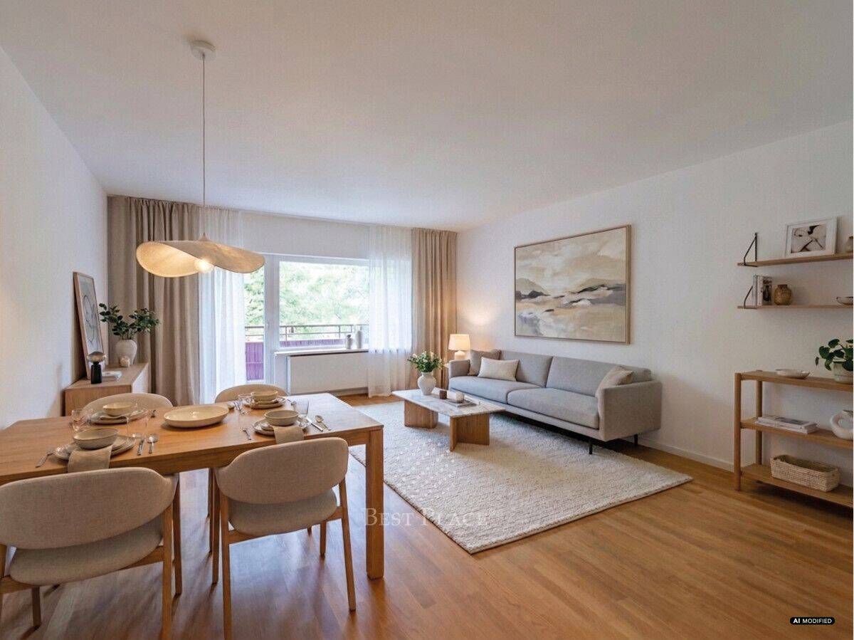 Sonne tanken und ins Grüne schauen – lichtdurchflutete 3-Zimmer-Wohnung mit großem Südbalkon, 12105 Berlin (Tempelhof-Schöneberg Mariendorf Schöneberg Tempelhof)