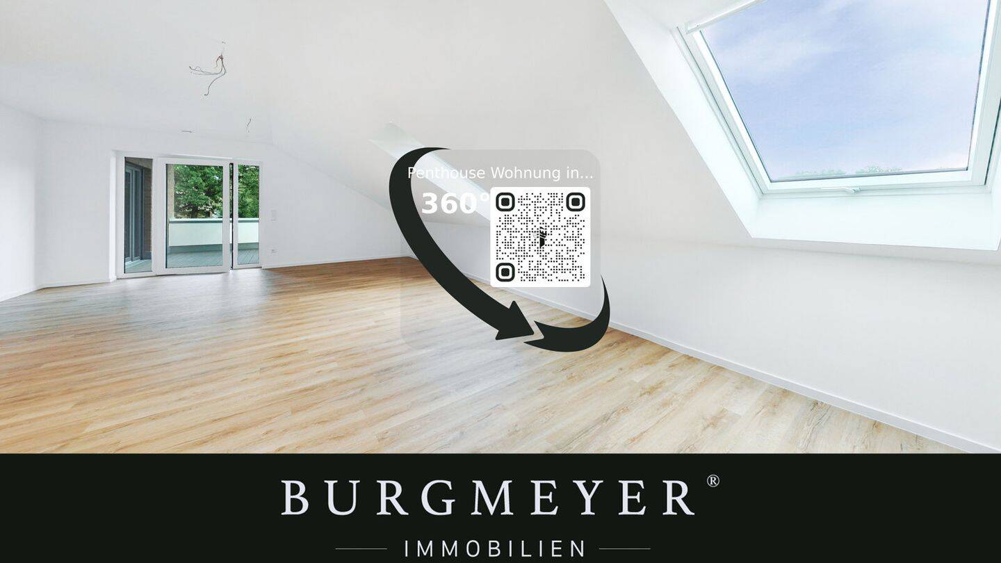 LINGEN-LAXTEN: Erstbezug! 3-ZKB Dachgeschosswohnung mit großer Dachterrasse & 2 Stellplätzen, 49809 Lingen (Ems)
