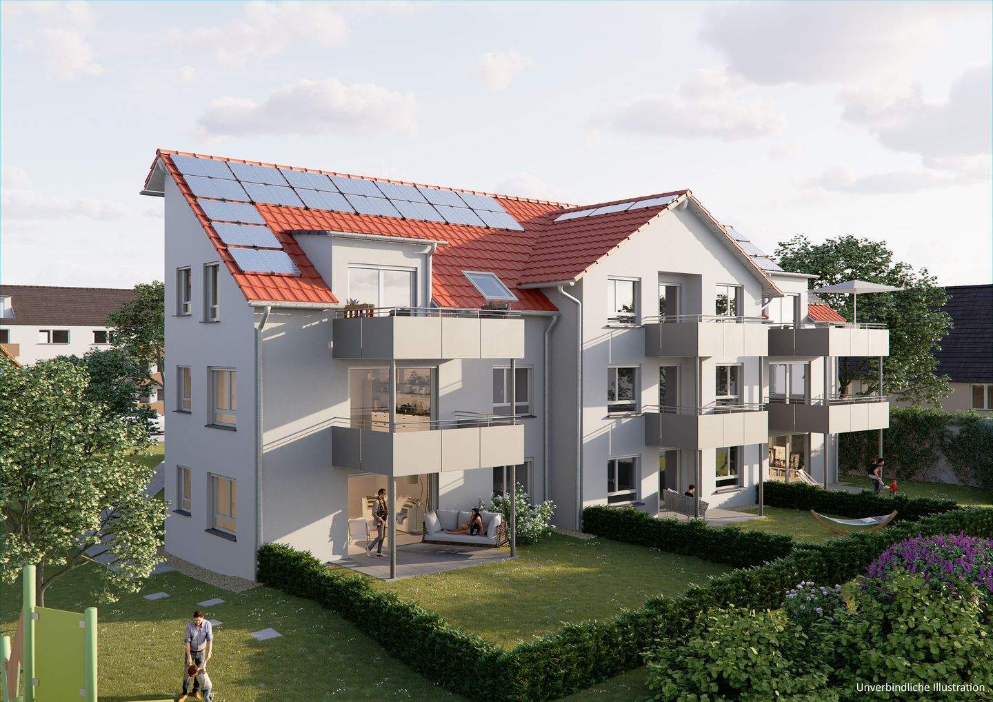 Wohnfühlort für jedes Alter! 2-Zimmer-EG-Wohnung in Hohenhaslach, 74343 Sachsenheim
