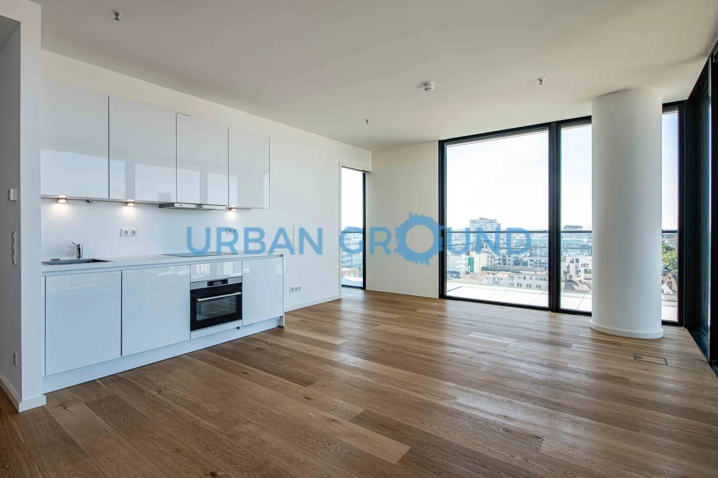 Premium 2-Zimmer- Wohnung mit vertikalem Garten, 60327 Frankfurt am Main (Gallus Gutleutviertel Westend-Süd)