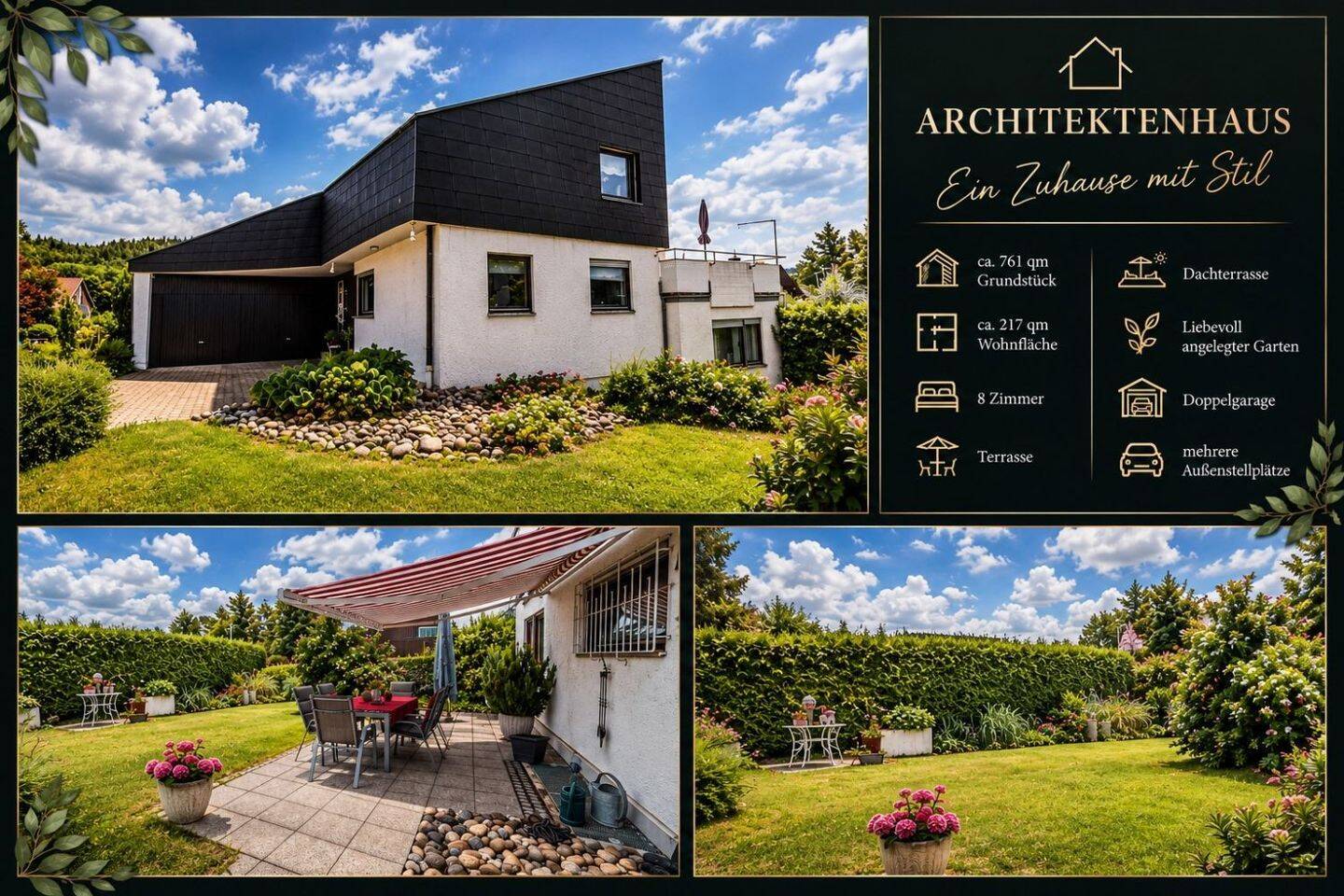 *** Mit besonderem Charakter – stilvolles Einfamilienhaus ***, 71549 Auenwald