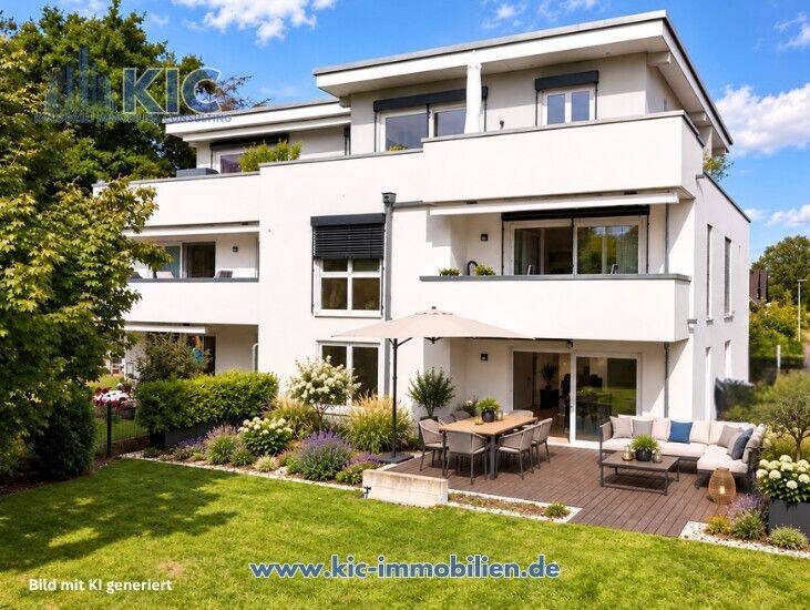 Barrierefreie Luxuswohnung am Waldrand von Refrath – 3 Zimmer mit eigenem Garten, 51427 Bergisch Gladbach