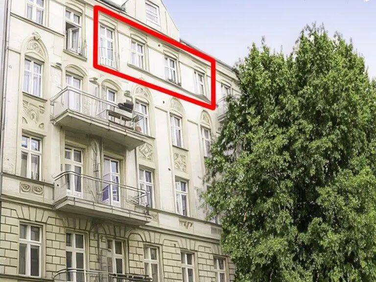**Schöneberg – sehr ruhige Altbauwohnung im Vorderhaus – 4. OG – bezugsfrei + ohne Provision !!**, 10829 Berlin (Tempelhof-Schöneberg Schöneberg)