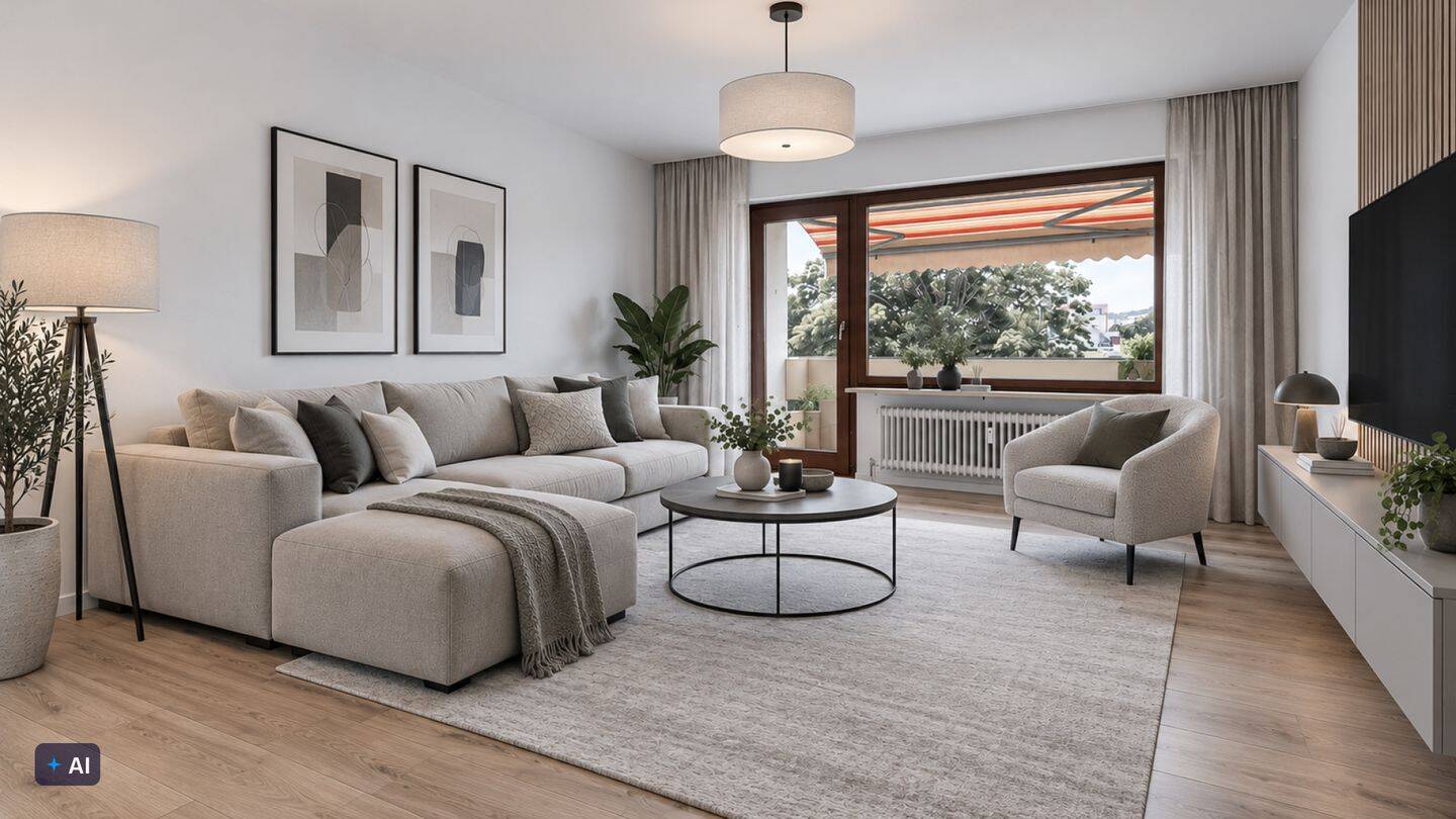 Kernsanierte Wohnung mit Süd-West-Loggia und Aufzug, 78647 Trossingen