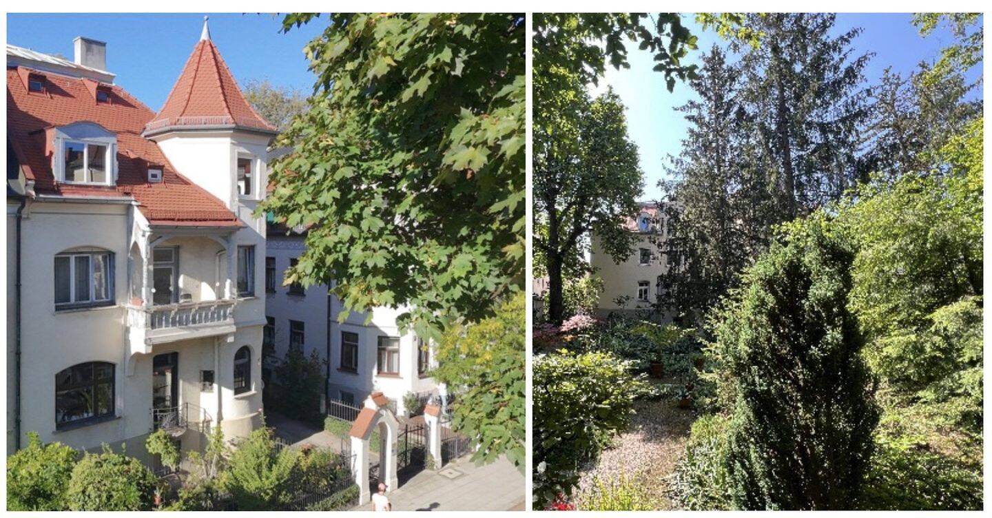 Stadtvilla mit Gartenidyll in Bestlage von Nymphenburg-Neuhausen, 80634 München (Neuhausen-Nymphenburg)