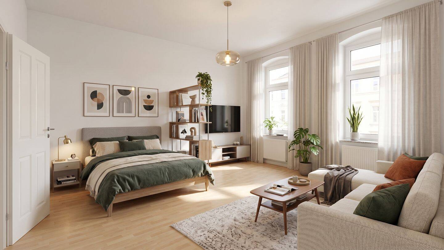 Charmante 1-Zimmer-Wohnung im Altbau – zentrumsnah in Mönchengladbach, 41063 Mönchengladbach (Eicken Großheide Stadtmitte Windberg)