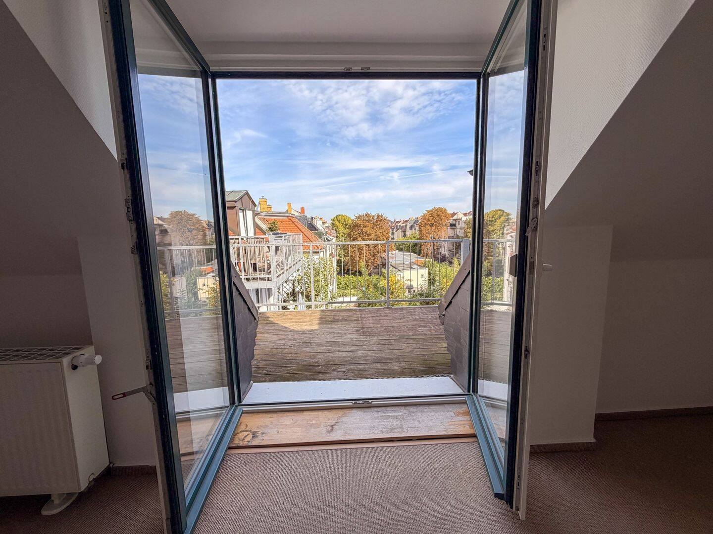 Bezugsfreie 2-Raum-Dachgeschosswohnung mit Dachterrasse und Aufzug in Schleußig, 4229 Leipzig (Kleinzschocher Plagwitz Schleußig)