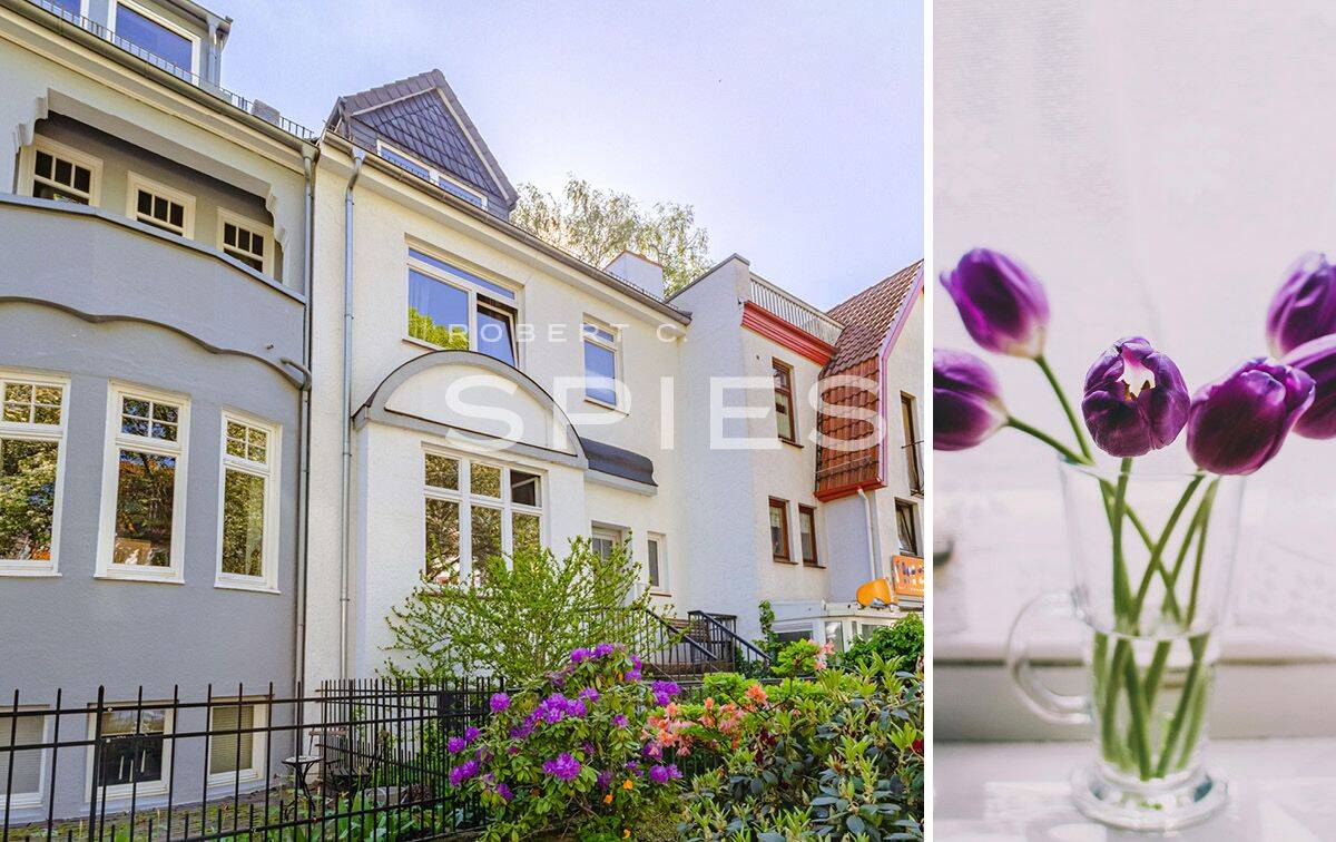 Charmante Altbauwohnung über zwei Ebenen mit eigenem Garten, 28209 Bremen (Barkhof Bürgerpark Bürgerweide/Barkhof Schwachhausen)