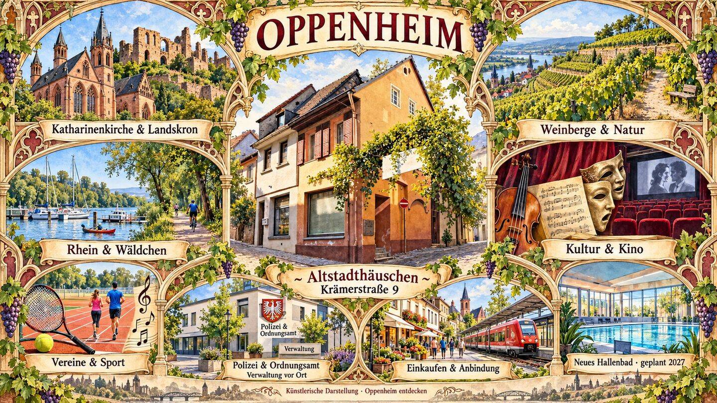 ~ Altstadthäuschen ~, 55276 Oppenheim