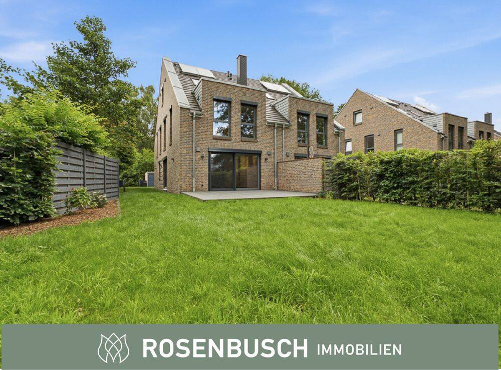 Provisionsfrei! Exklusive Neubau Doppelhaushälfte mit großzügigem Garten, 28355 Bremen (Oberneuland)