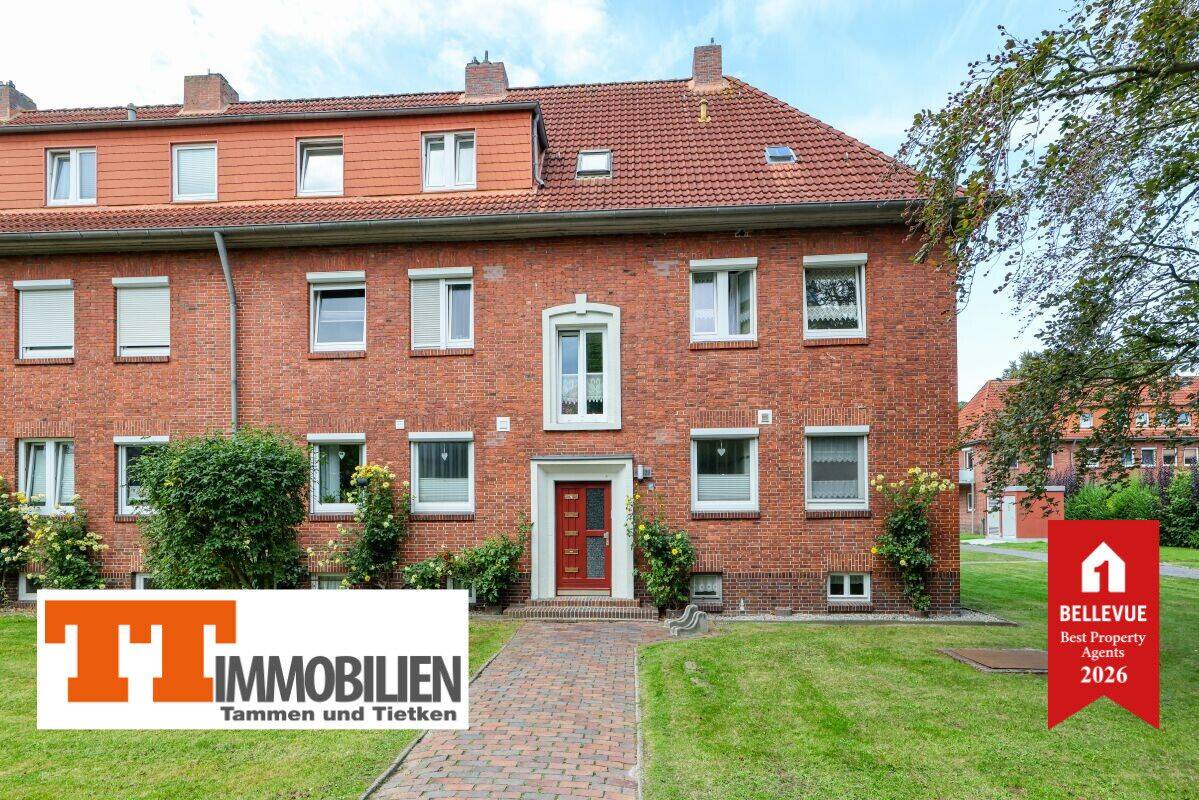 TT: Gemütliche 2-Zimmer-Wohnung mit Potenzial im beliebten Hansaviertel!, 26382 Wilhelmshaven (Bant Heppens Innenhafen Innenstadt Siebethsburg)