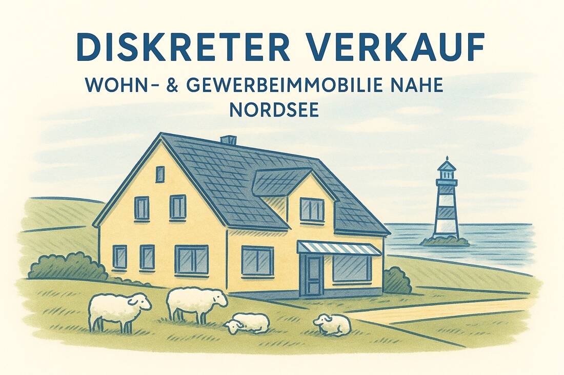 Diskreter Verkauf: Wohn- & Gewerbeimmobilie nahe Büsum, 25761 Büsum