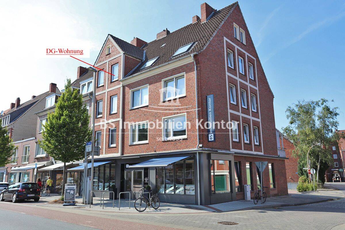 Innenstadtlage mit Wasserblick – 2024 top renoviert! Komfortable 2,5 ZKB Wohnung Innenstadtlage!, 26725 Emden