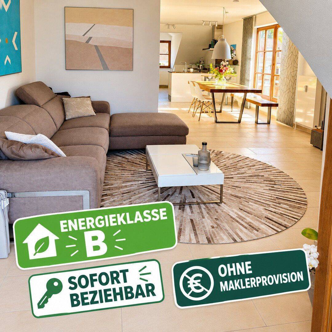 Exklusive Dachgeschosswohnung – 2 Balkone – 2 Bäder, 81827 München (Ramersdorf-Perlach Trudering-Riem)